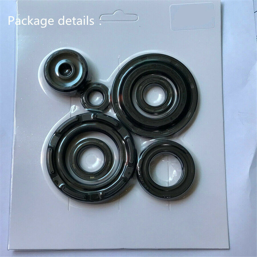 1pc Auto Truck Engine Oil Seal Kit Black For Yamaha Banshee YFZ350 1987-2006