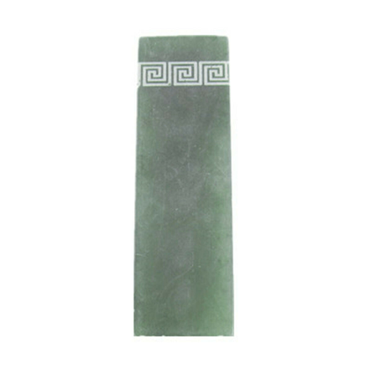 Green Frozen Jade Chinese Traditional Art Carving Seal Sculpture Name DIY Stone