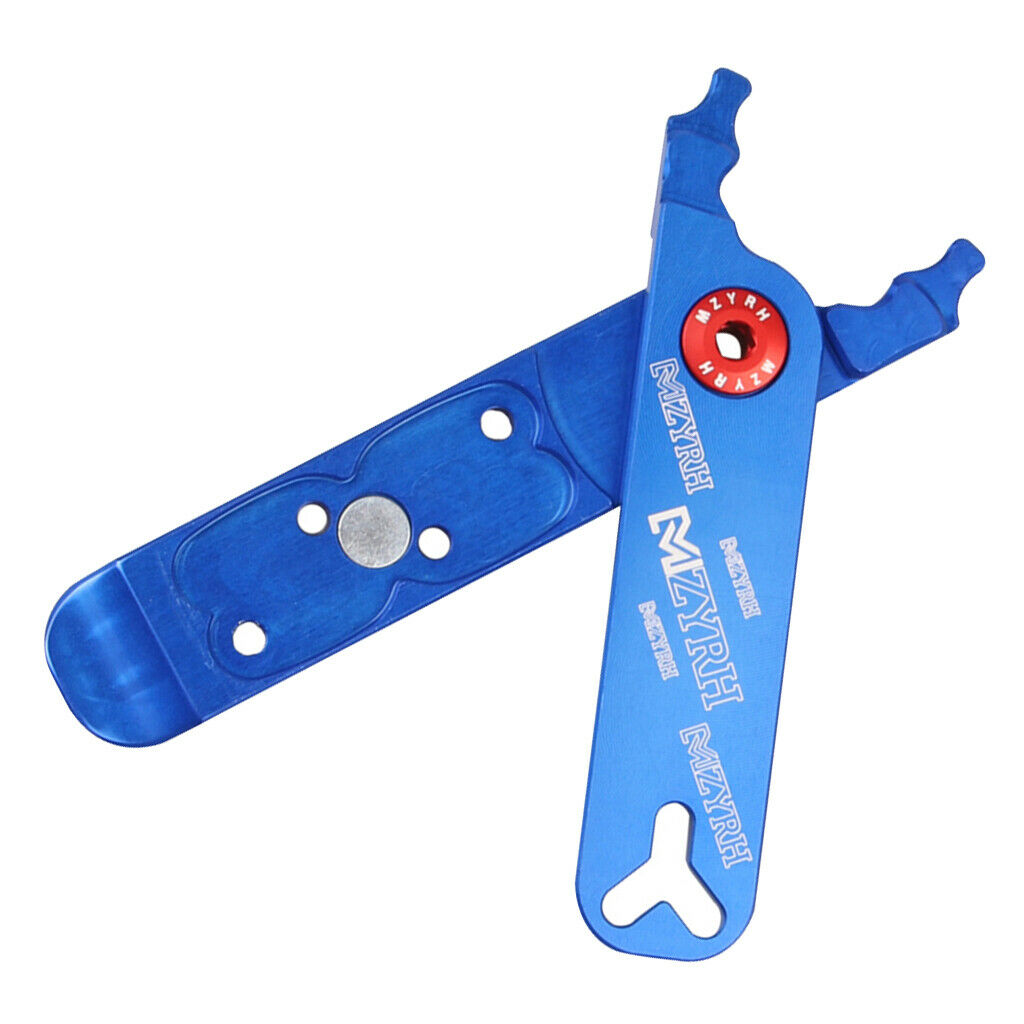 Bike Clamp Valve Pneumatic Lever Opener Missing Link Plier Tyre Spoon Blue