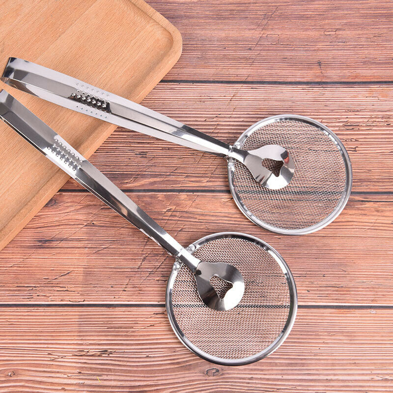Kitchen Accessories Stainless Steel Fried Fishing Scoop Kitchen Gadget Ba.l8