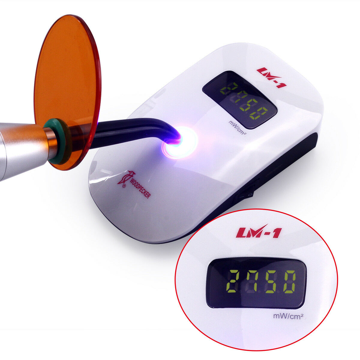 5 X Dental Wireless LED Curing Light 2700mw/cm Lamp Guide 12W JAS-2001B