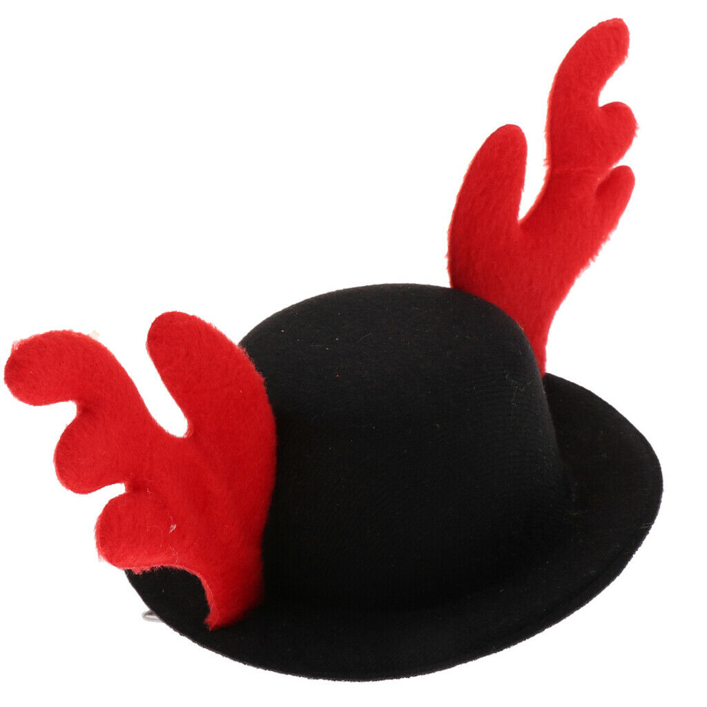 Pet Dog Puppy Cat Reindeer Antlers Hat Christmas Hat for Pets Winter Party