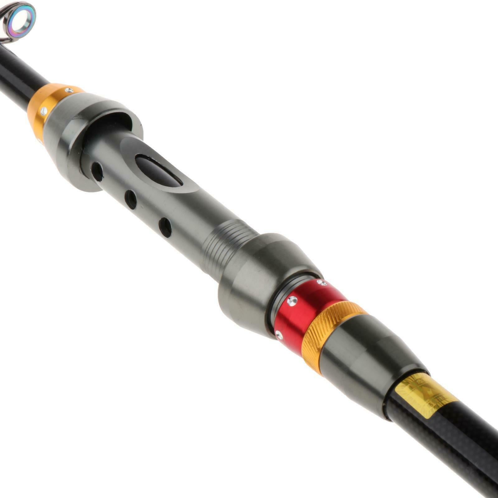 Carbon Fiber Telescopic Fishing Rod Super Strong Sea   Hand Pole 1.8m