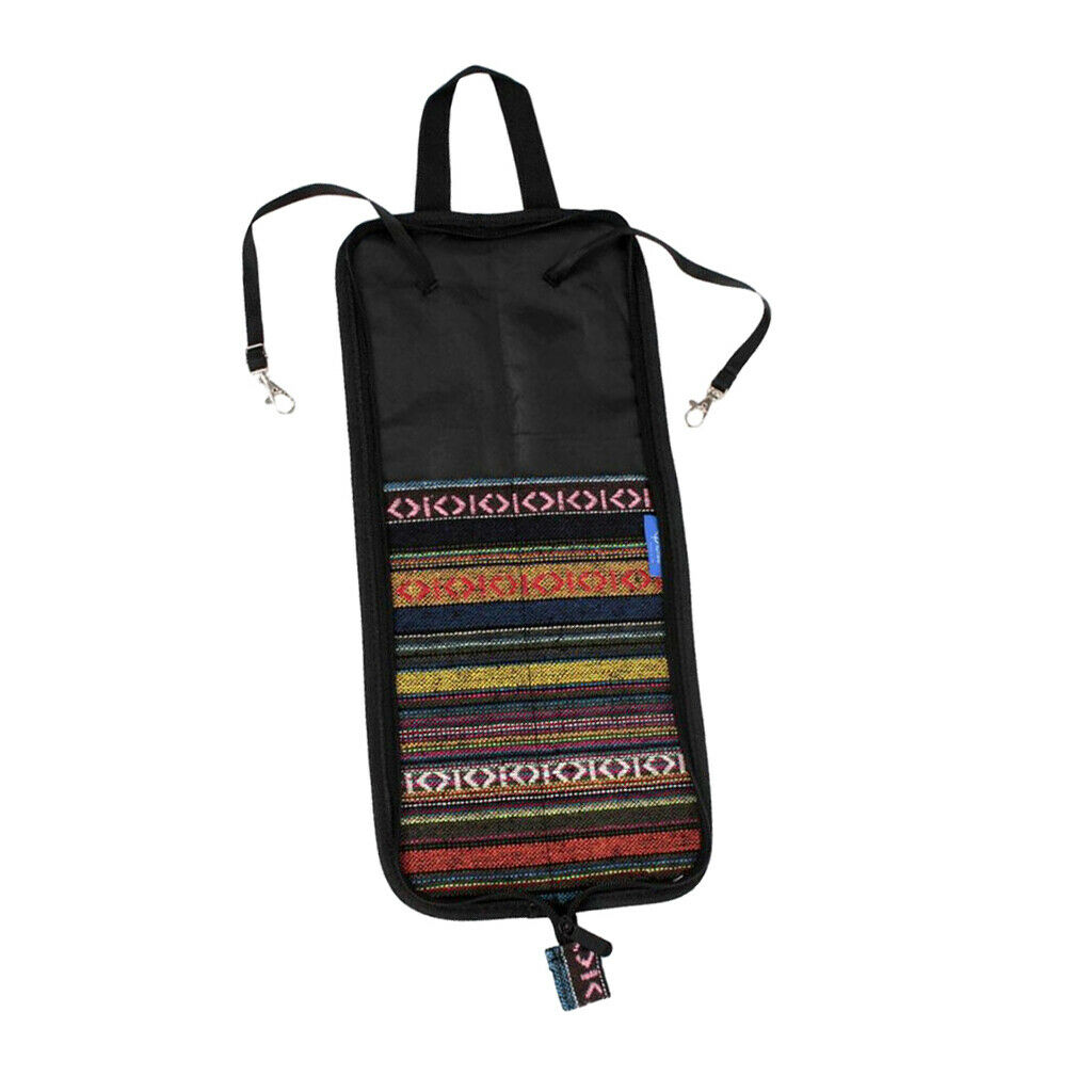 Porable Percussion Drum Mallet Bag Drumstick Bag Case for Drumstick Mallets