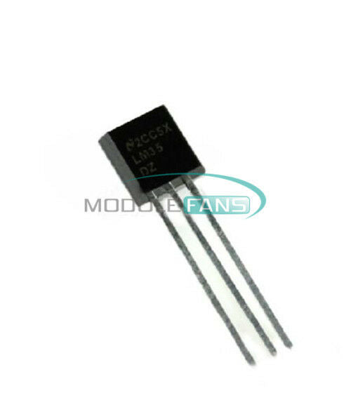 5PCS LM35 LM35DZ TO-92 NSC TEMPERATURE SENSOR IC