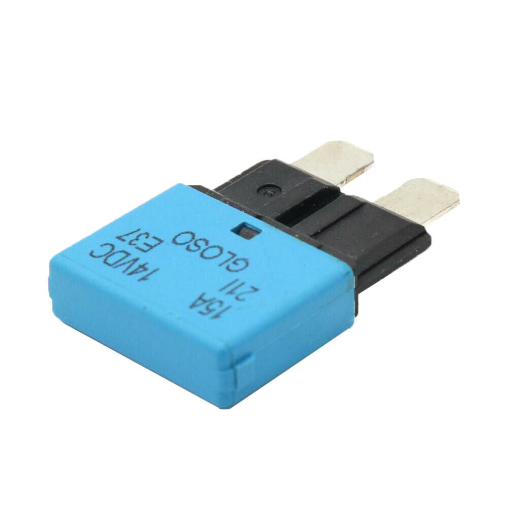 4PCS Universal Car Truck Mini Low Profile Blade Fuses 7.5-20A Manual Circuit