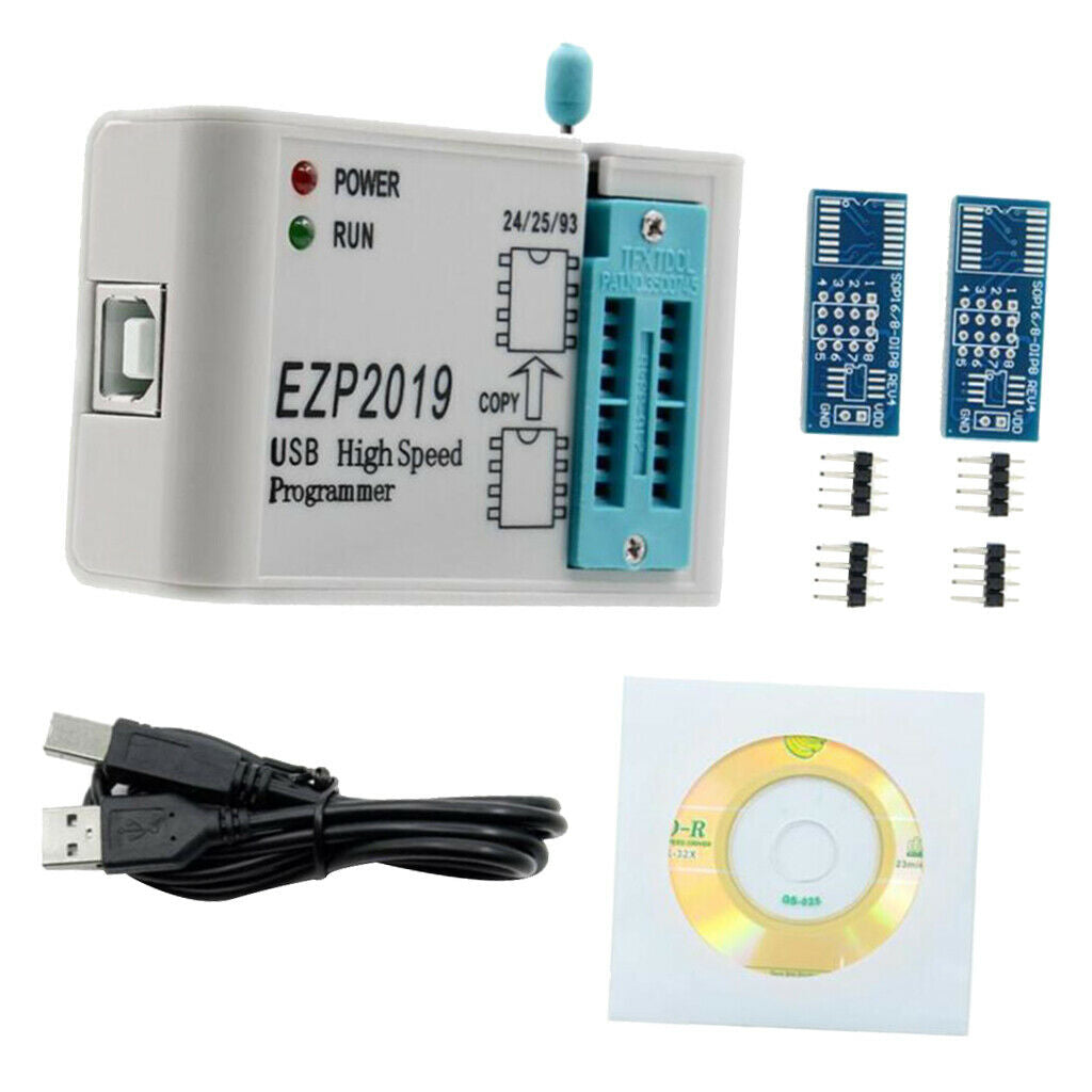 EZP2019 High-speed USB SPI Programmer Support24 25 93 EEPROM 25 Flash BIOS Chip