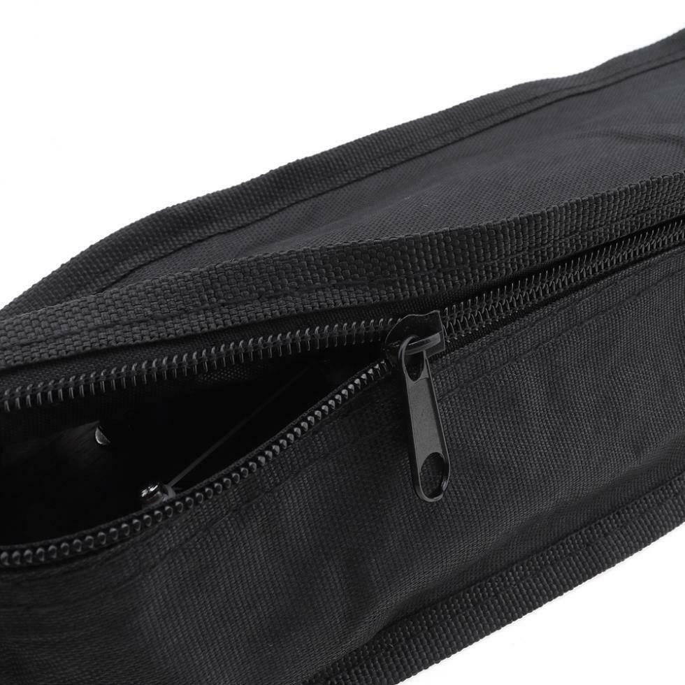 21'' Ukulele Gig Bag Black 600D Oxford Fabric Waterproof Hawaiian Guitar Case
