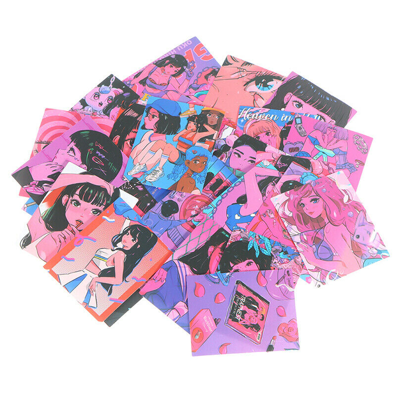 30Pcs Korean Ins Girl Stickers DIY Diary Laptop Phone Skateboard Suitcase.l8