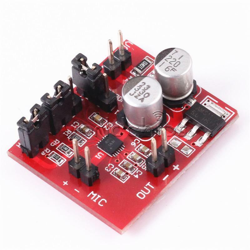 MAX9814 Electret Microphone Amplifier Stable with AGC Function DC 3.6-12V