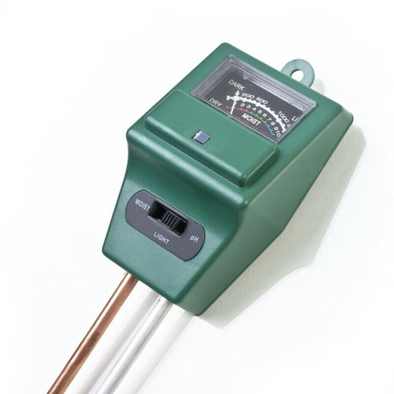 Soil pH Meter, MS02 3-in-1 Soil Moisture/Light/pH Tester Analyzer Gardening Tool