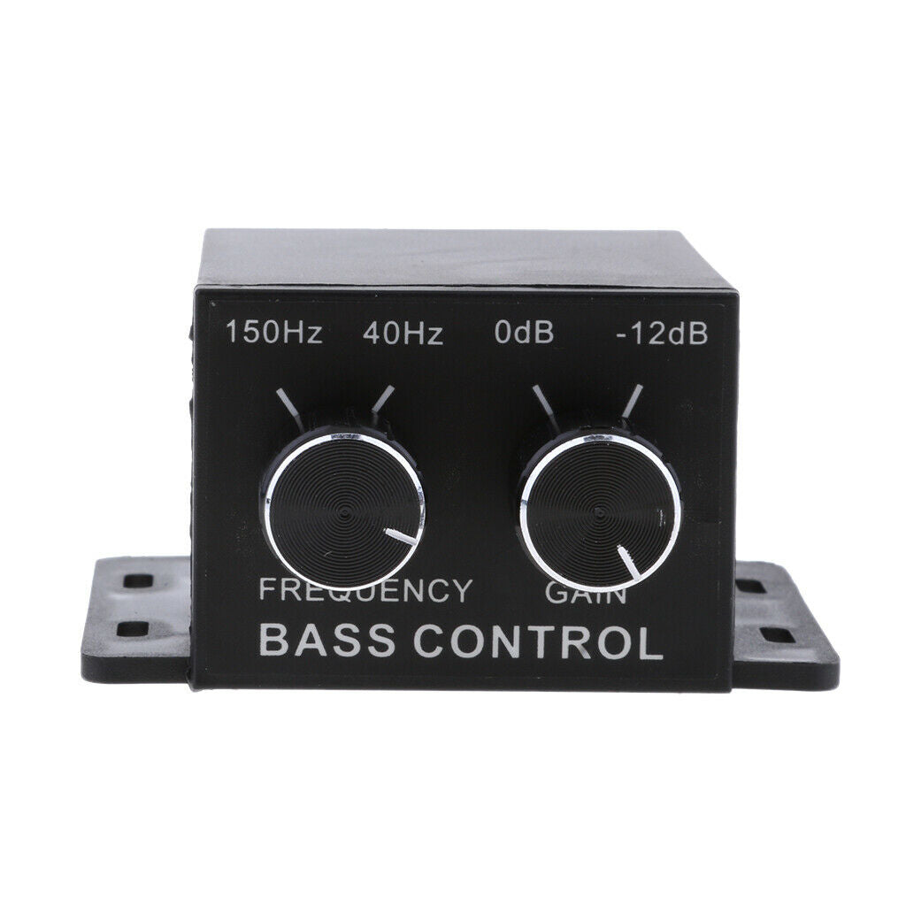 Car Home Bass RAC Adjust Amplifier Subwoofer Equalizer Crossover Controller