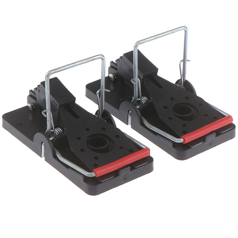 2Pcs Mouse Trap-Rat Traps Snap Rodent Killer Mice Trap and Easy To Use Sn.l8