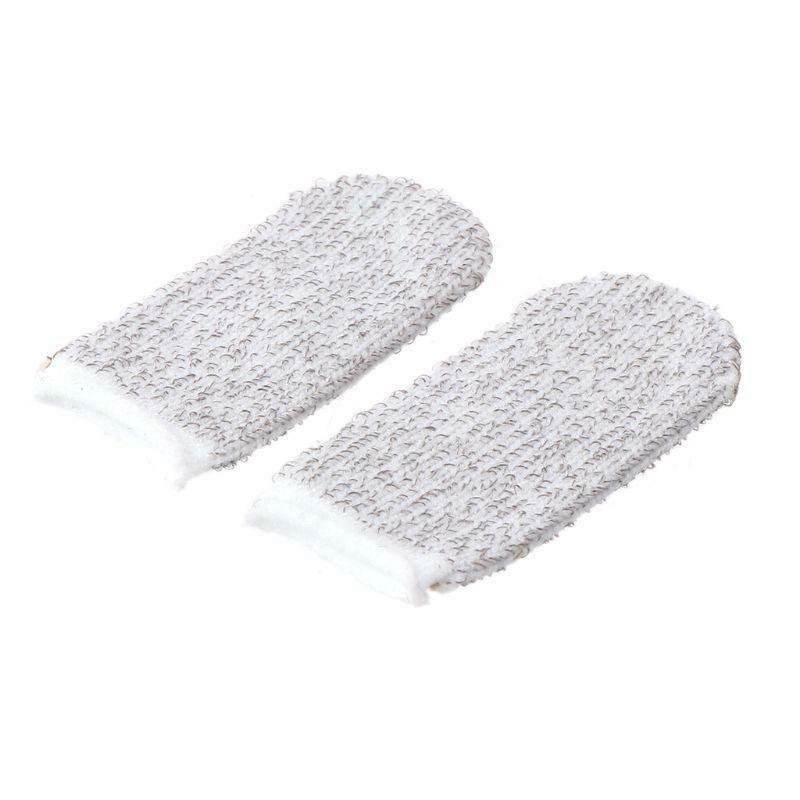 1Pair Mini Breathable Sweatproof Mobile Finger Stall Ultra Thin Finger Cots Game