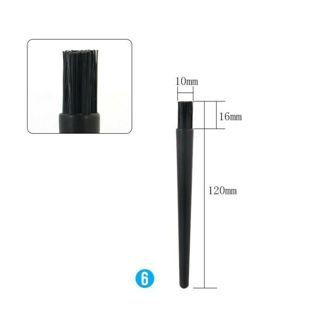 8 in 1 Plastic Handle Nylon Anti Static Brushes Cleaning Keyboard Brush Kit