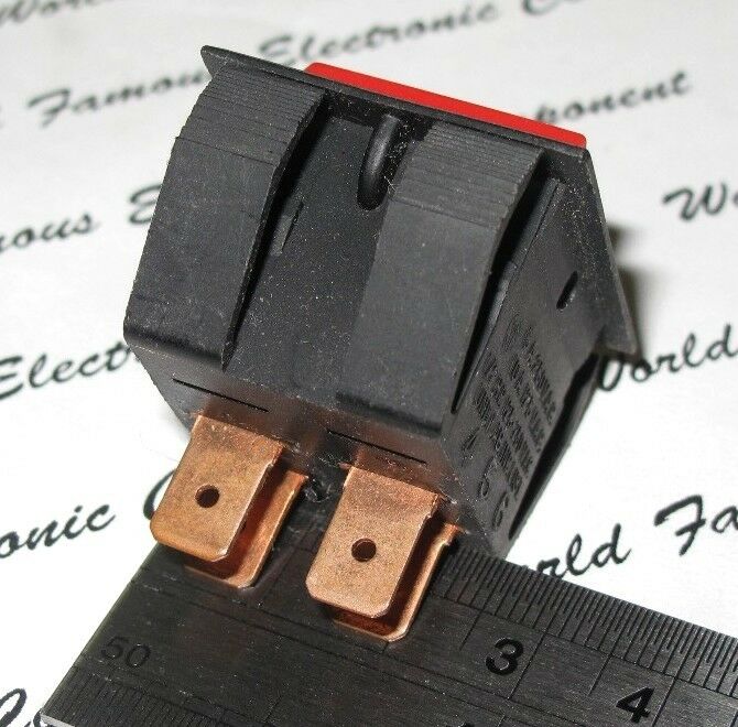 1pcs - CARLING 5A 250V - 10A 125V 1/2HP ON-OFF Rocker Switch - Toggle Switch