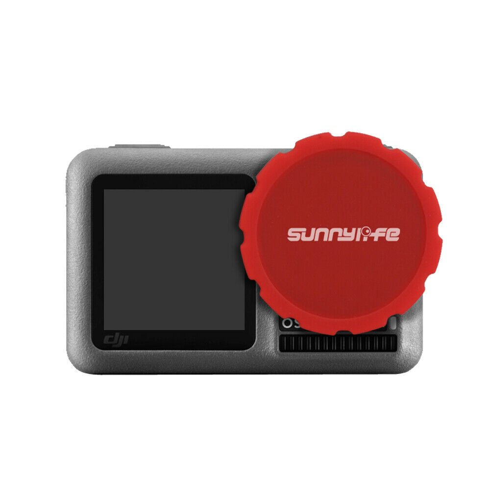 Lens Cover Cap for DJI OSMO ACTION Camera Silicone Protective Lens Cap 2 Pieces