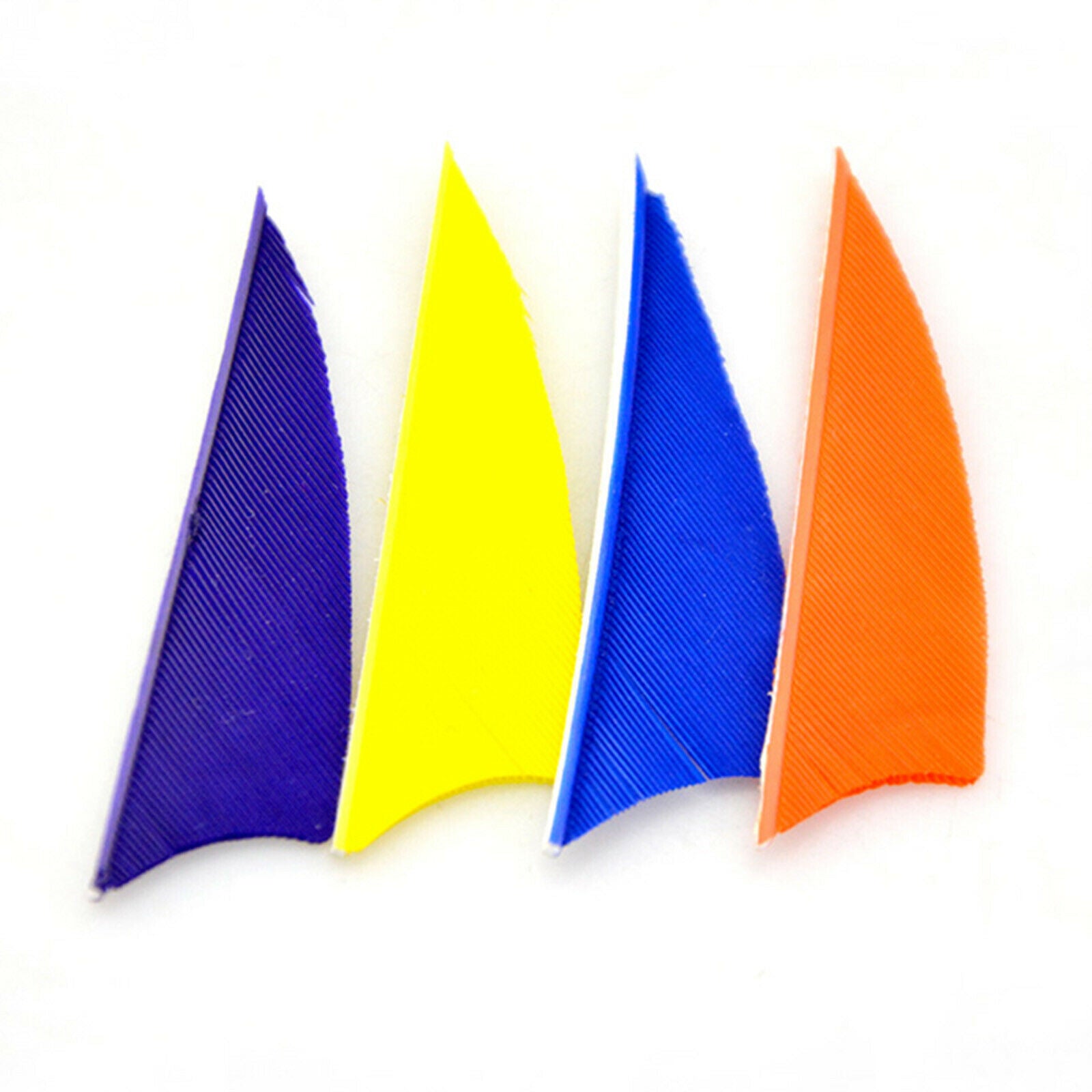 50PCS 2" Archery Arrow Feather Natural Fletching Turkey Fletches Bow Arrow P