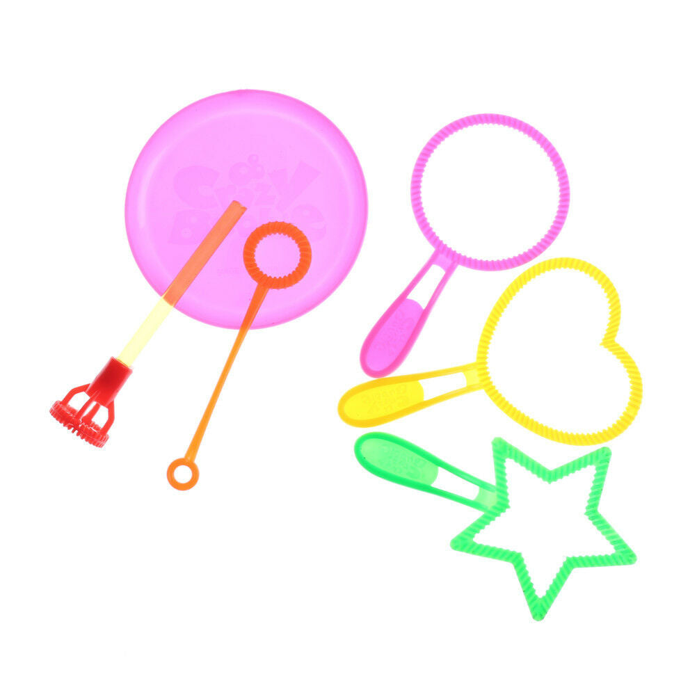 6pcs Kids Summer Blowing Bubble Toys Bubble Sticks Set for Children Outdoo.l8