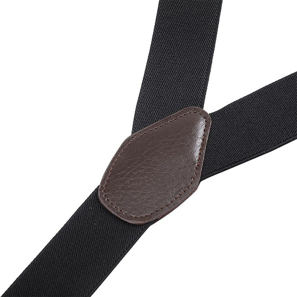 Suspenders Y-Back Elastic Tuxedo Suspenders for Trousers Jeans Clothing