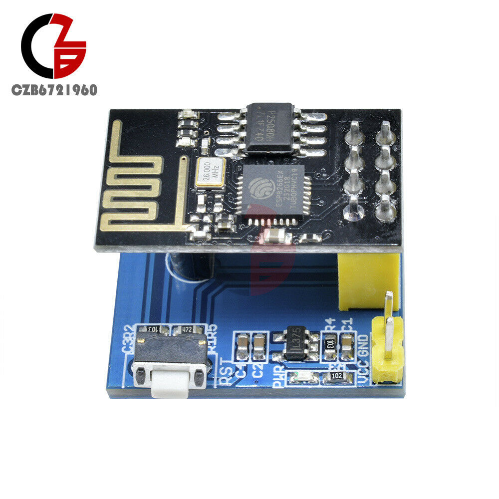Wireless WIFI ESP8266 ESP-01 Transceiver Board DS18B20 Temperature Sensor Module