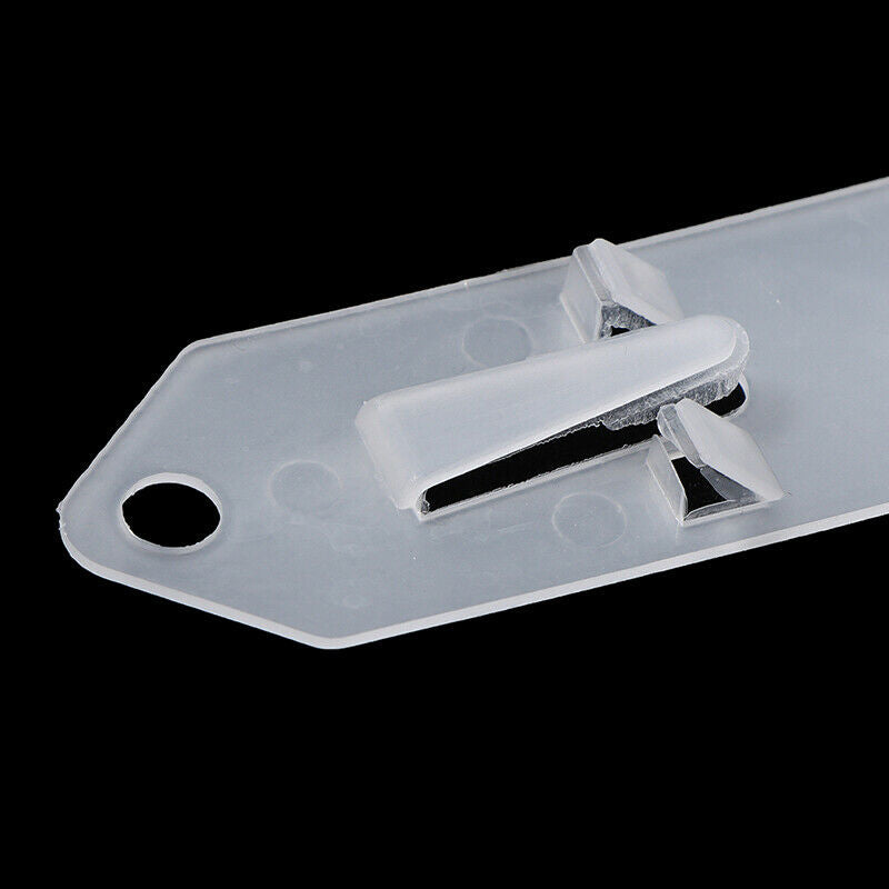Supermarket hanging strip 12 hanging plastic food transparent hook environmen WF