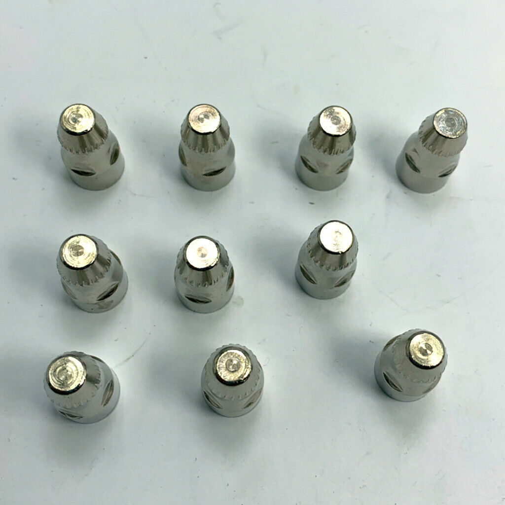 10pcs P80 Plasma Cutter Nozzle Electrode for Plasma Cutting Torch Parts B