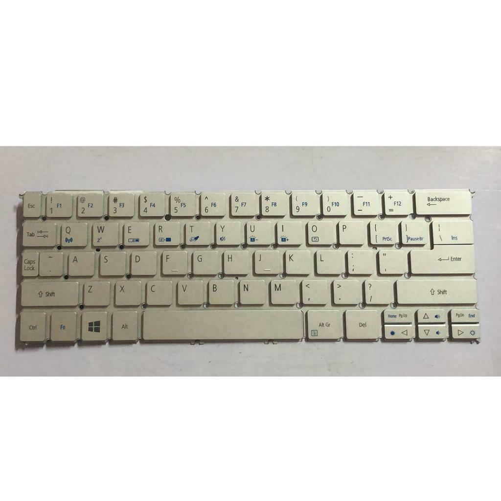 Replacement US English Layout Keyboard White for Acer Aspire P3-131 P3-171