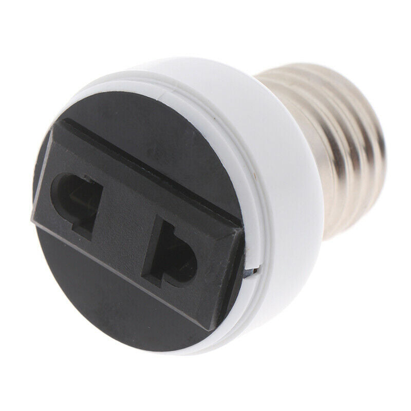 1PC E27 Screw Socket Lamp Light Holder Bulb Convert To Power Female Out .l8