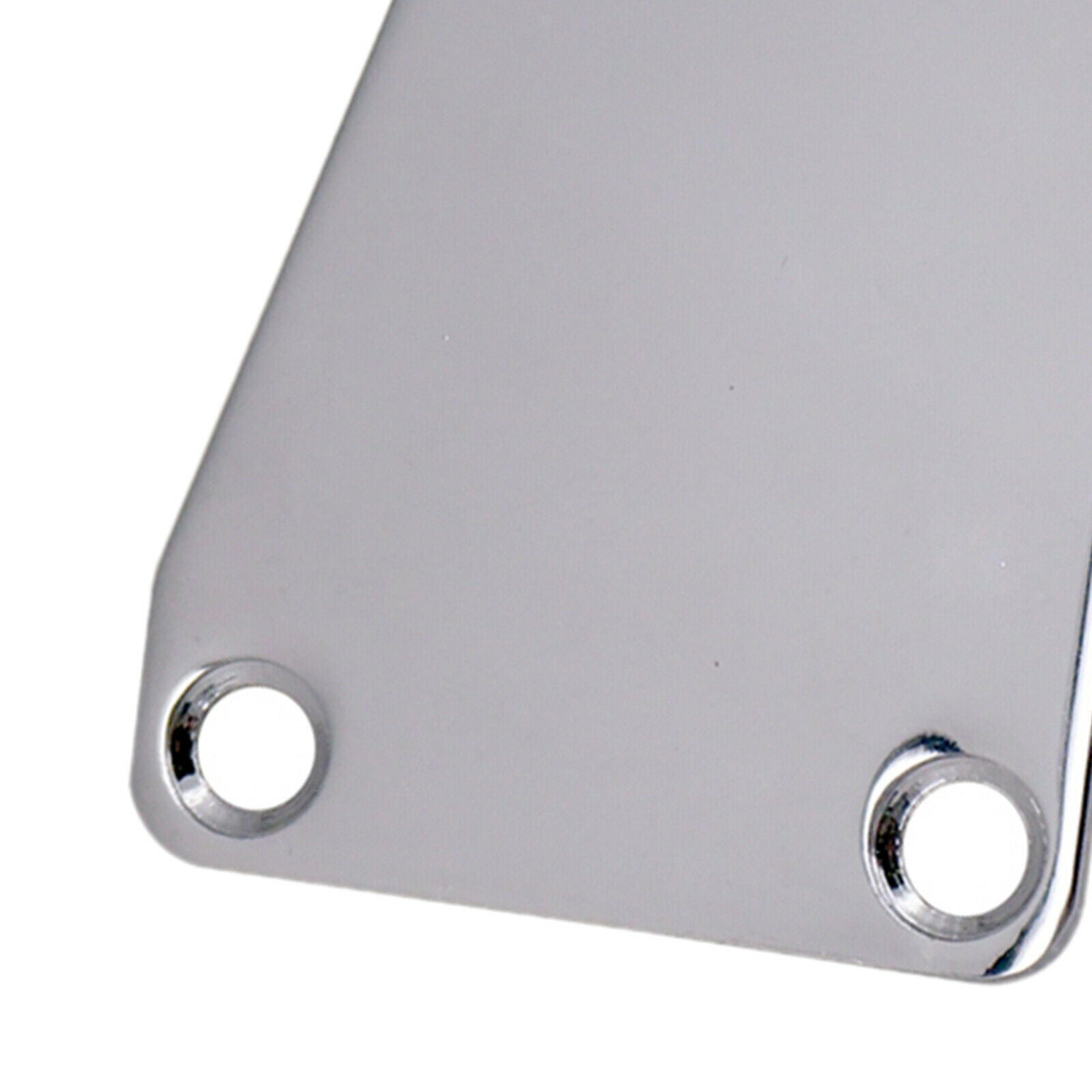 Steel Chrome Neckplate Fits for ST Electric Guitar Bass Parts Accessory