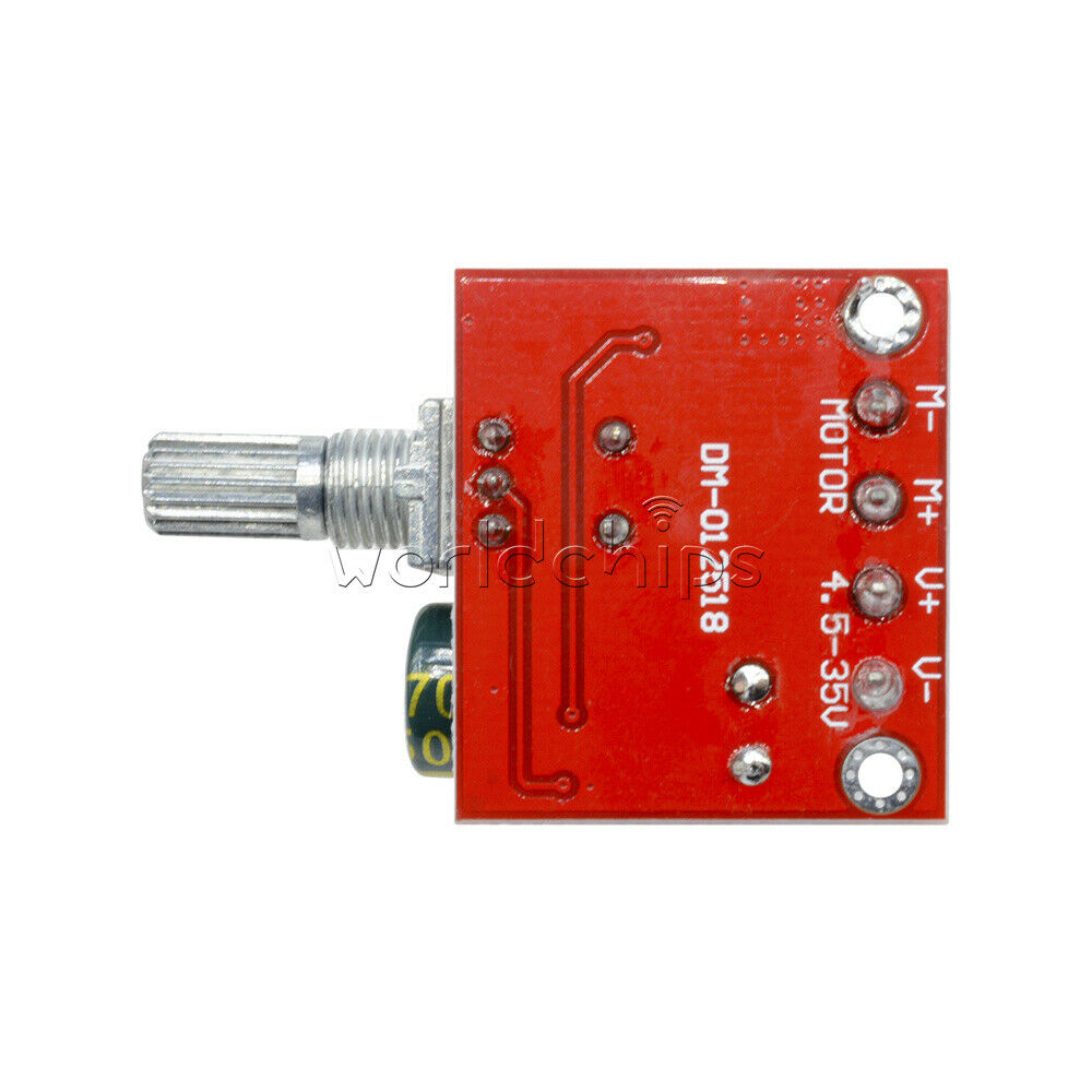 2PCS 4.5V-35V 0-5A 20khz LED PWM DC Motor Controller Speed Regulation Dimmer