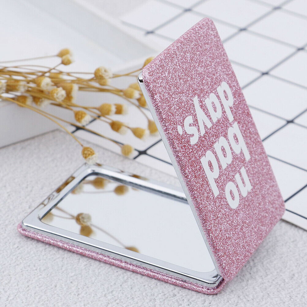 Makeup Compact Mirror Mini Travel Cosmetic Folding Portable Pocket Mirror DoBDA