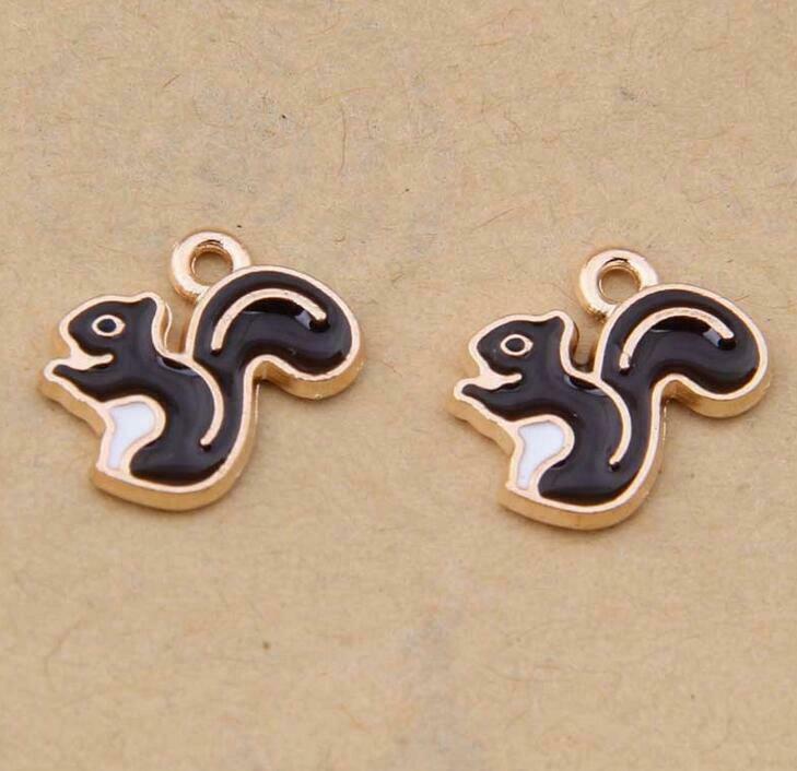 20pcs squirrel Pendant alloy pendant DIY Necklace Bracelet Jewelry Accessories