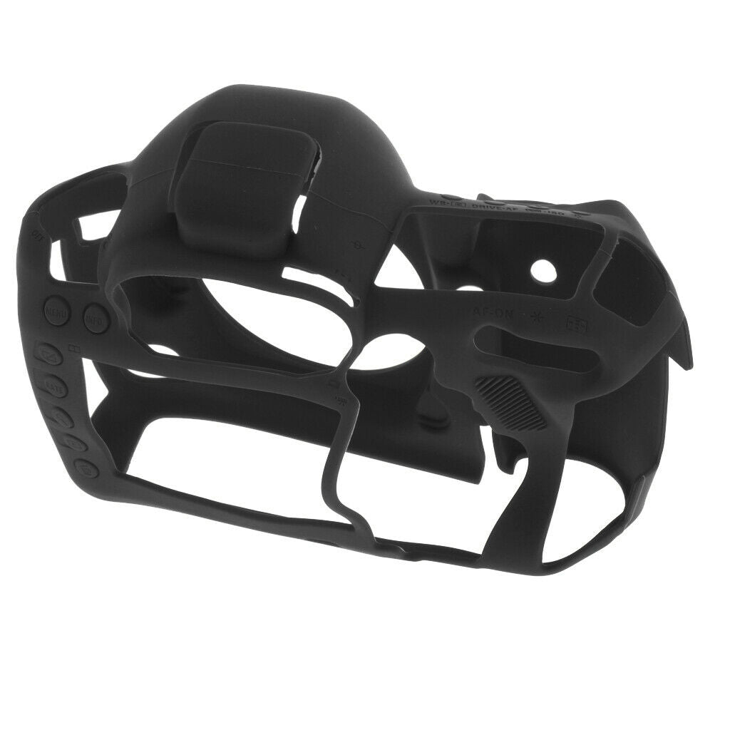 Detachable Silicone Camera Protective Case Cover for Canon 5DMARKIV Black