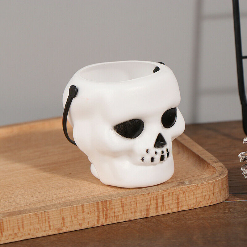 Halloween People Dress Up Skeleton Candy Jar Novelty Halloween Bucket Orn.l8