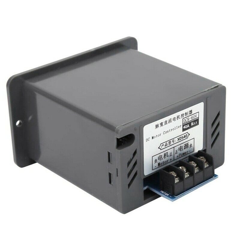 2X(9-60V 40A PWM DC Motor Speed Controller Switch Pulse Width Modulation VaR1V2)