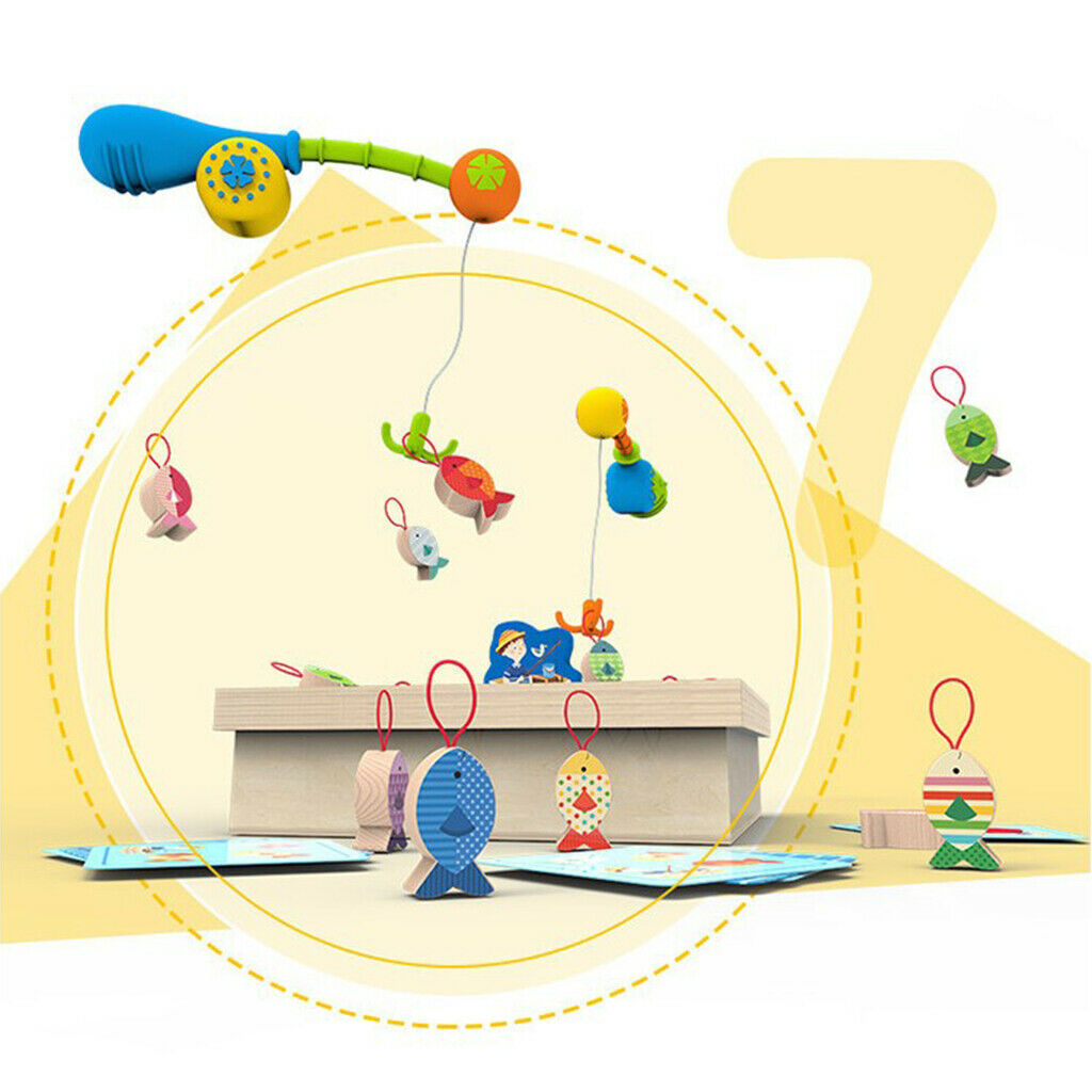 Fishing Game Play Set Learning Toys Educational Math Toys for Kids Toddlers