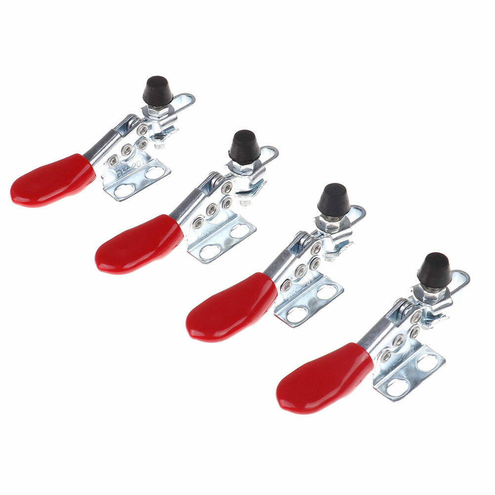 4pcs 60 lbs/27kg toggle clamp gh-201 horizontal hold quick hand tool DD