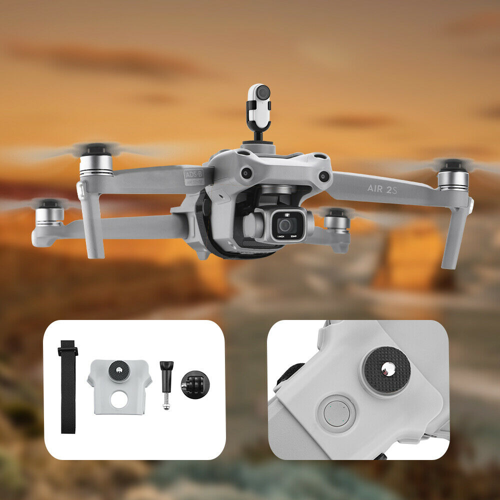 camera fill light bracket for DJI Air 2S drones for Osmo Action/Insta360 go 2