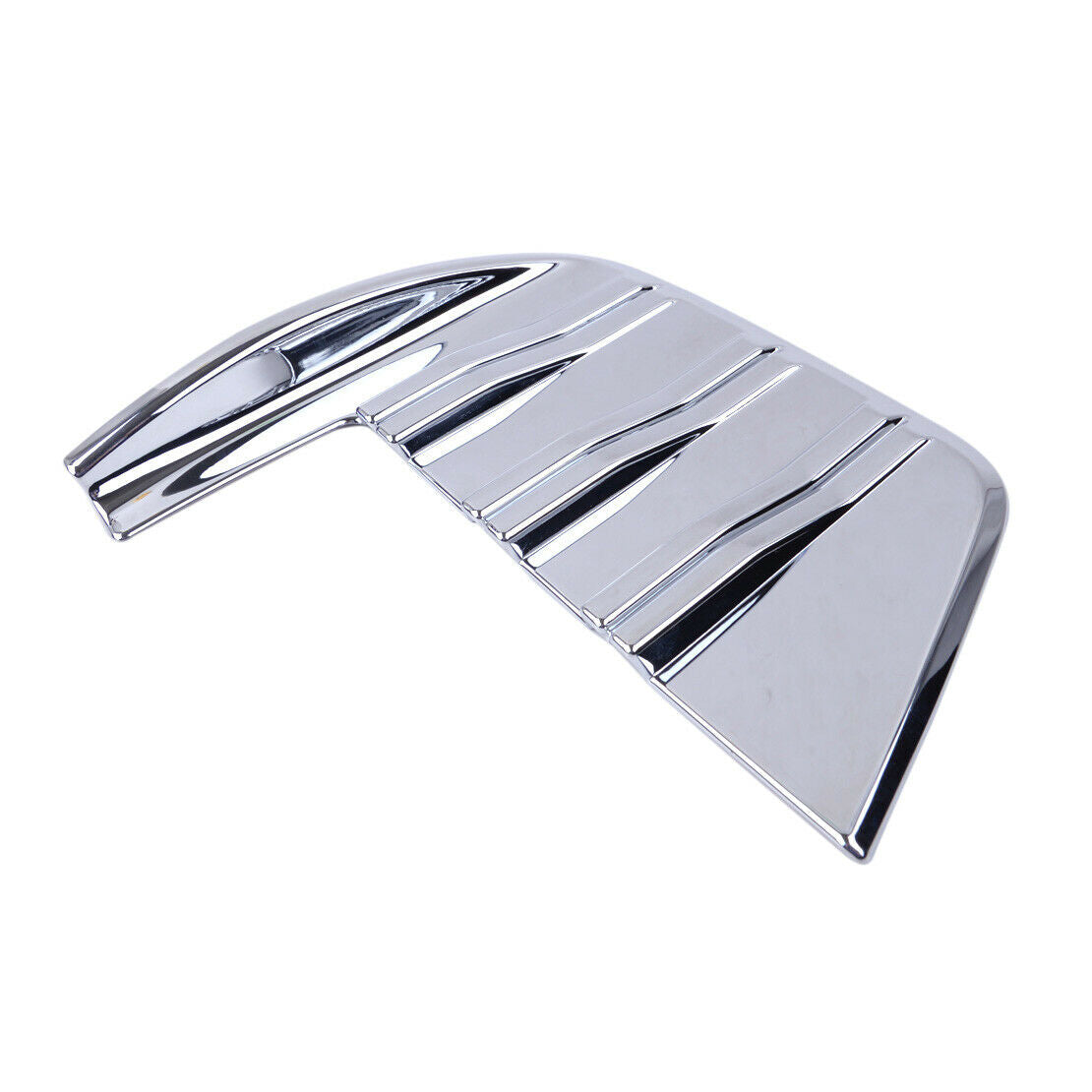 2pcs Front Fog Light Cover Trim Frame Fit For Chevrolet Silverado 1500 19-20 as