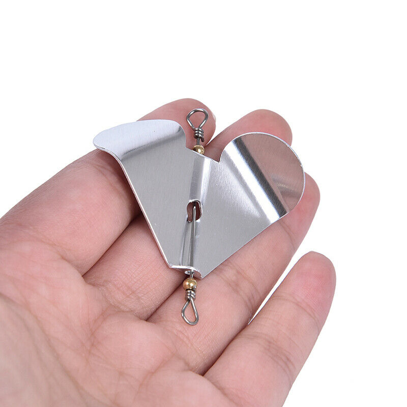 5Pcs Rotating Blade Fishing Metal Spinner Bait Spoon Fishing Wobblers Tac.l8