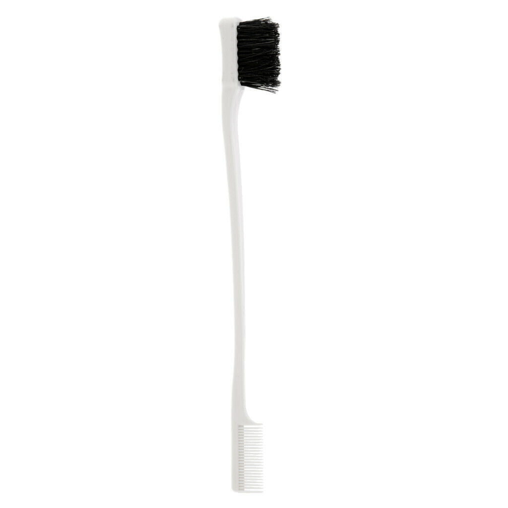 3 Pack Hair Edge Brush - Dual Sided Control Hair Brush - Women Girls Hair