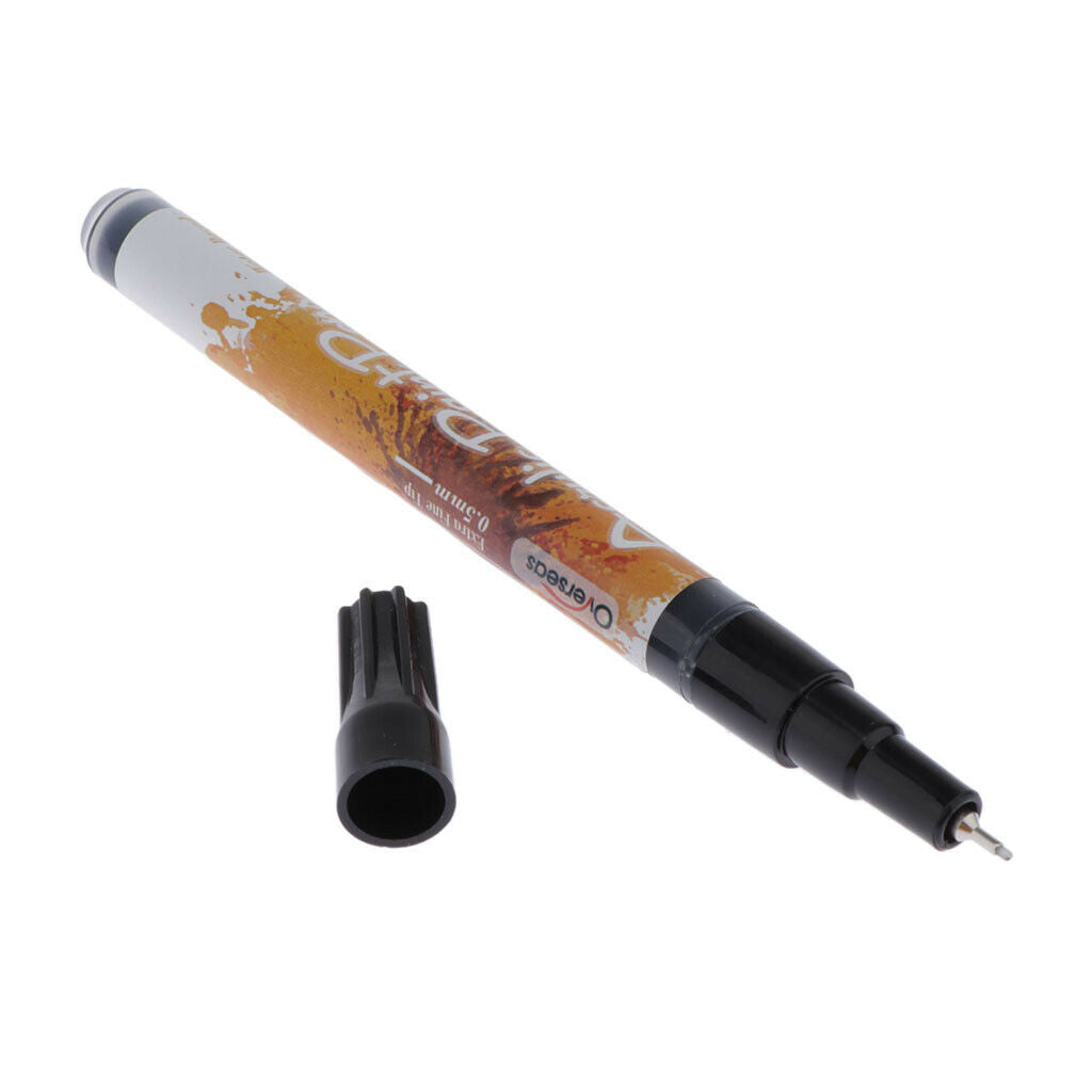 3Set Plastic Acrylic Paint Pen Stationery Scrapbooking for Metal Glass Paper