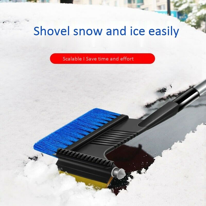 Automobile Retractable Snow Removal Shovel Automobile Windshield Snow Scraper N7