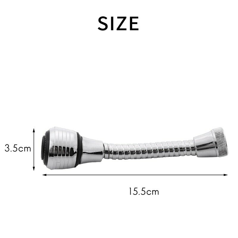 Stainless Steel 360 Degree Rotatable Water Saving Faucet Tap Aerator Faucet NoV4