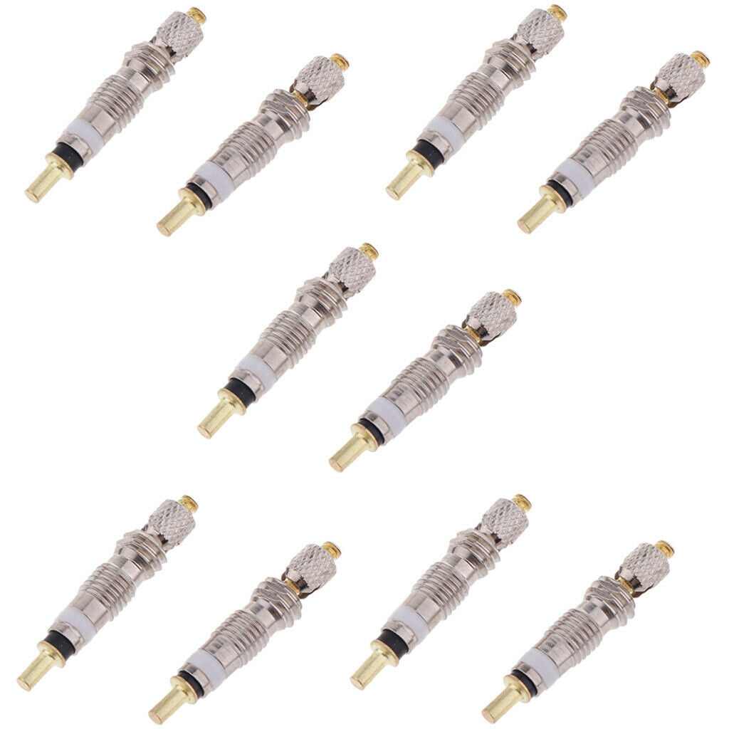 10x Copper Premium Presta Valve Core Replacement Tubeless French Cores Parts