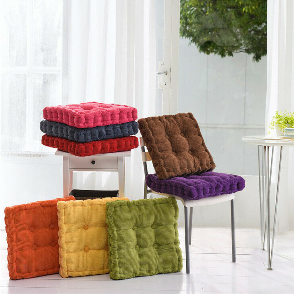 2x Home Sofa Office Square Garden Dining Seat Yard