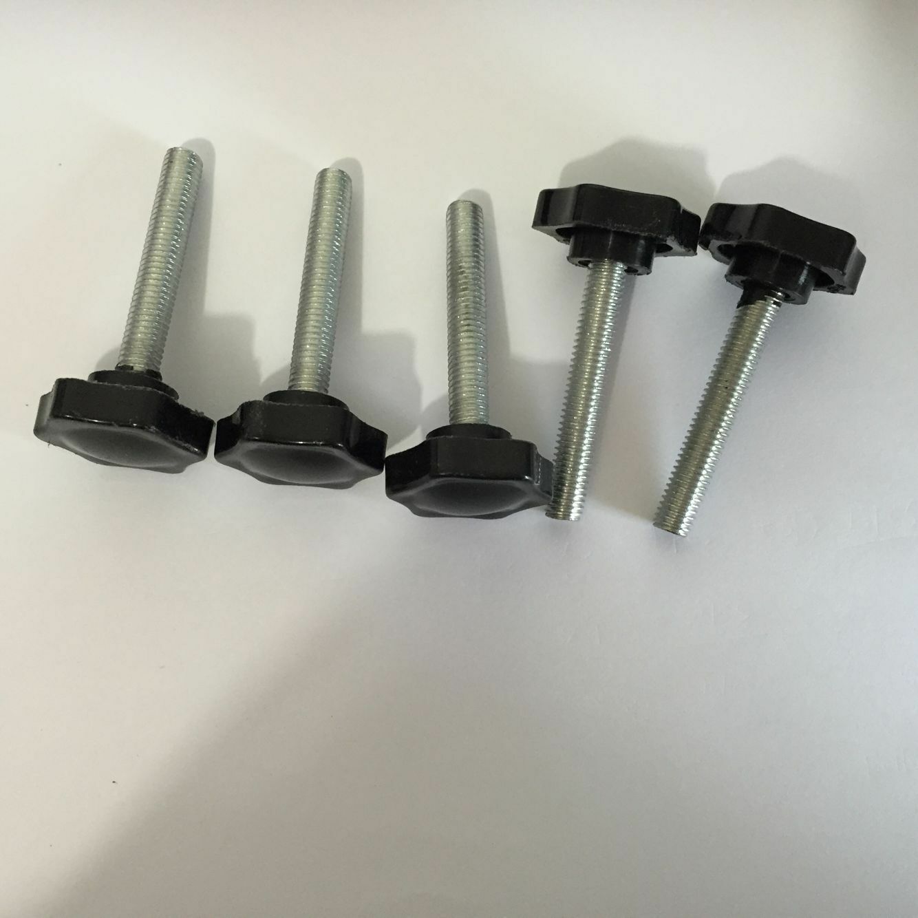 10Pcs 32mm Star Head Dia 8mm x 50mm Clamping Screw Knob Grip