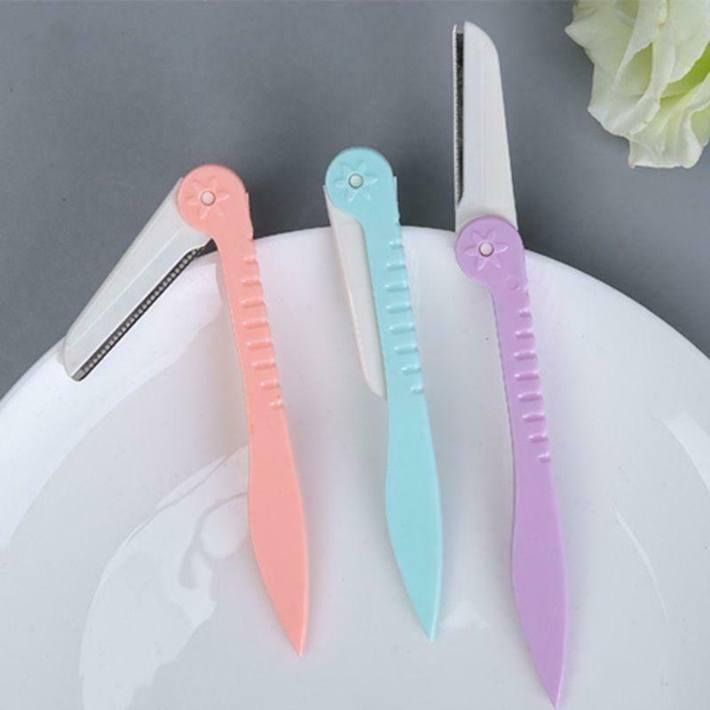 3pcs eyebrow razor shaper for cutting and precisely shaping facial hair trimmer