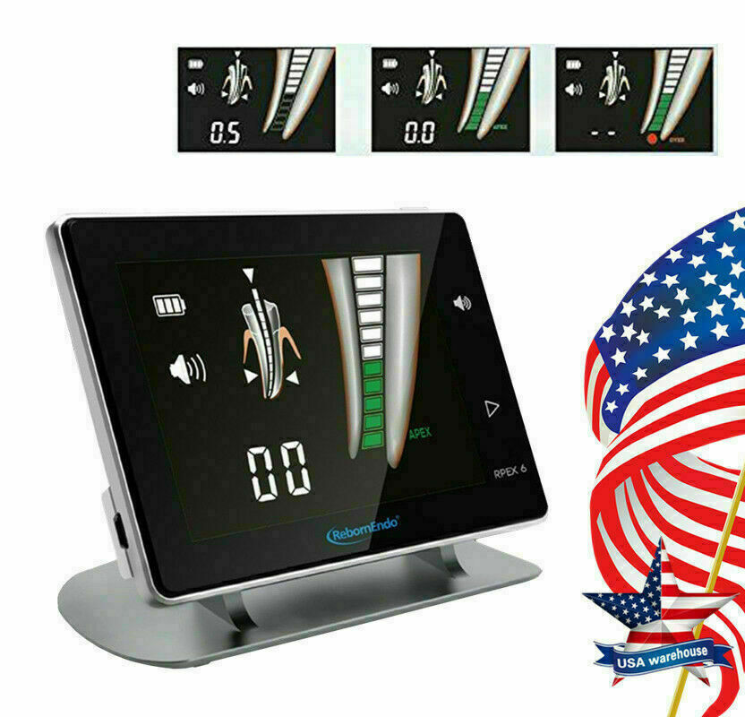 4.5 LCD Metallic Endodontic Root Canal RPEX Apex Locator III Woodpecker Style